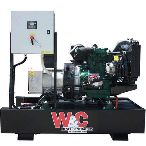7.6kVA Three Phase Welling & Crossley Lister Petter Open Set Standby Diesel Generator LLD7.6/3