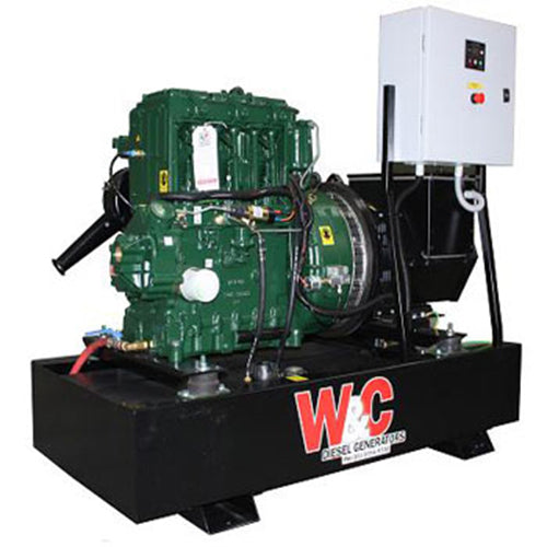 18kVA Single Phase Welling & Crossley Lister Petter Standby Diesel Generator LLT18/1