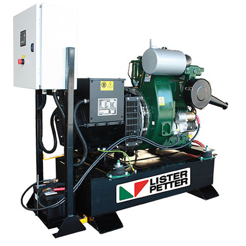 5.9kVA Three Phase Welling & Crossley Lister Petter Standby Diesel Generator LLT5.9/3