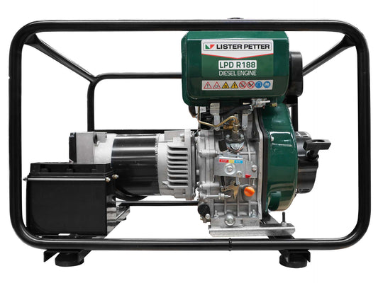 7kVA Gentech Three Phase Diesel Generator ED7000LSRE-3