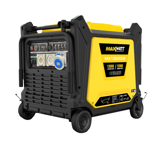 15.6kVA (13000W) MaxWatt Petrol Inverter Generator MX13000IS