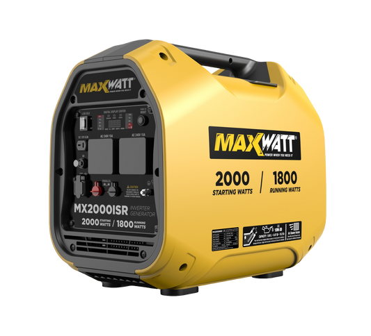 2.4kVA MaxWatt Petrol Inverter Generator MX2000ISR