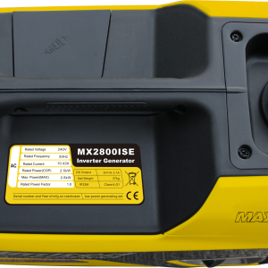 3.3kVA MaxWatt Petrol Inverter Generator 2800W MX2800ISE