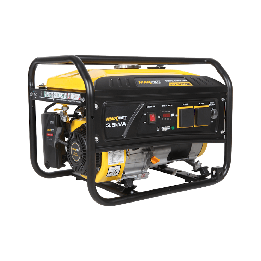 3.5kVA 2800W MaxWatt Petrol Generator MX3000R