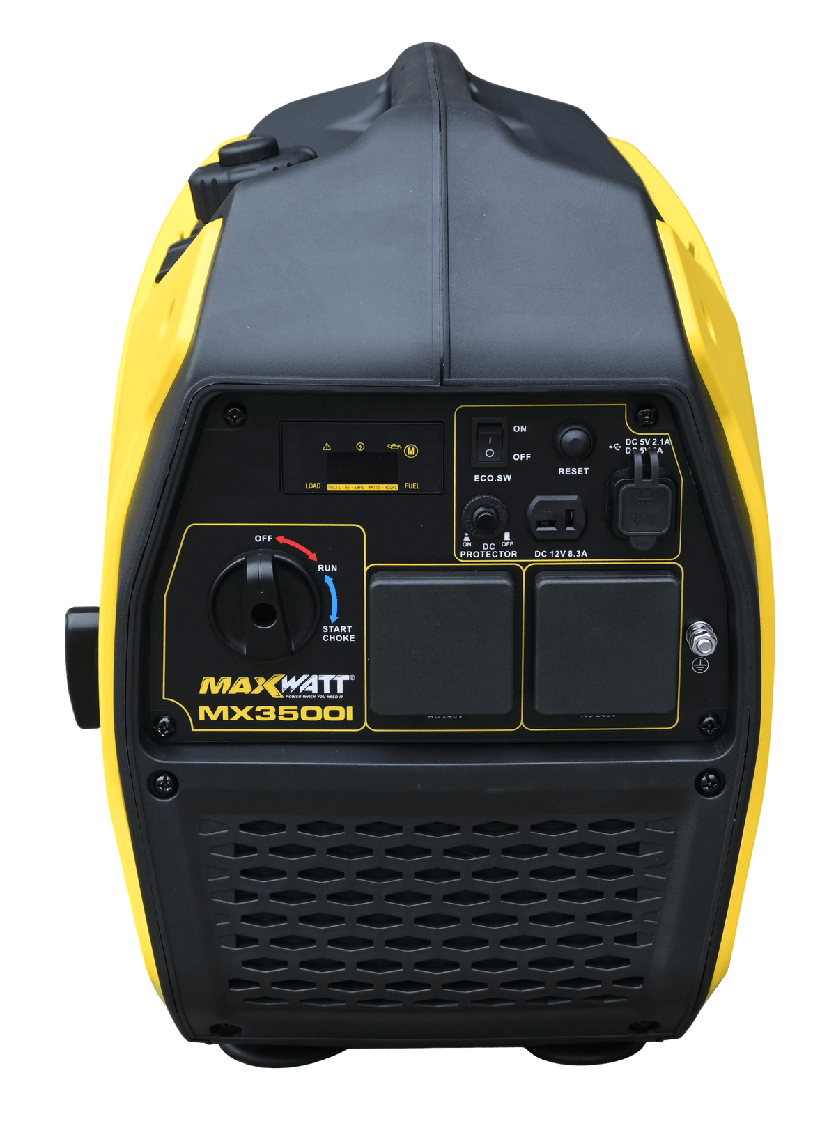 4.2kVA (3500W) MaxWatt Petrol Inverter Generator MX3500I