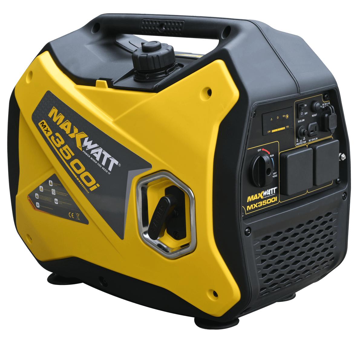 4.2kVA (3500W) MaxWatt Petrol Inverter Generator MX3500I