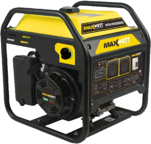 4.8kVA (4000W) MaxWatt Petrol Inverter Generator MX4000IO