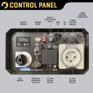 7.2kVA 6000W MaxWatt Petrol Inverter Generator MX6000IS