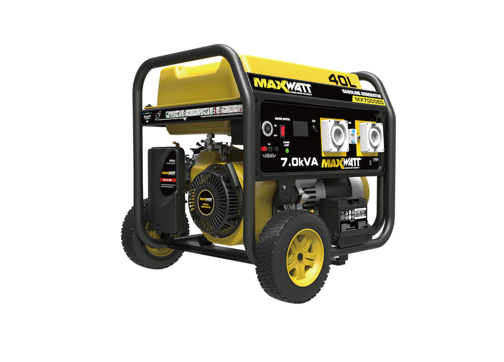 7kVA 5500W MaxWatt Petrol Generator MX7000ES