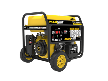 9kVA 7500W MaxWatt Petrol Generator MX9000AS