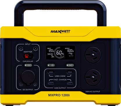 1200W MaxWatt Portable Power Station MXPRO1200I