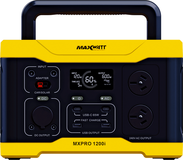 1200W MaxWatt Portable Power Station MXPRO1200I