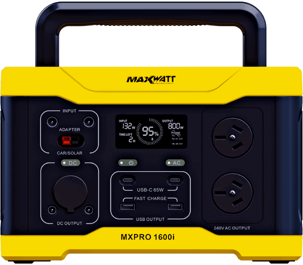 1600W MaxWatt Portable Power Station MXPRO1600I
