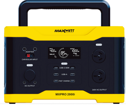 2000W MaxWatt Portable Power Station MXPRO2000I