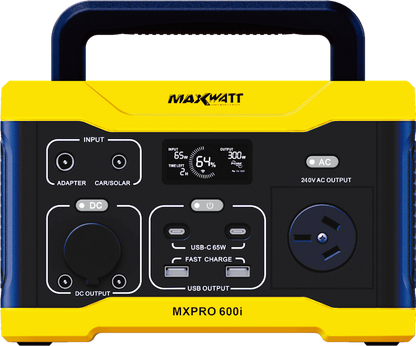 600W MaxWatt Portable Power Station MXPRO600I