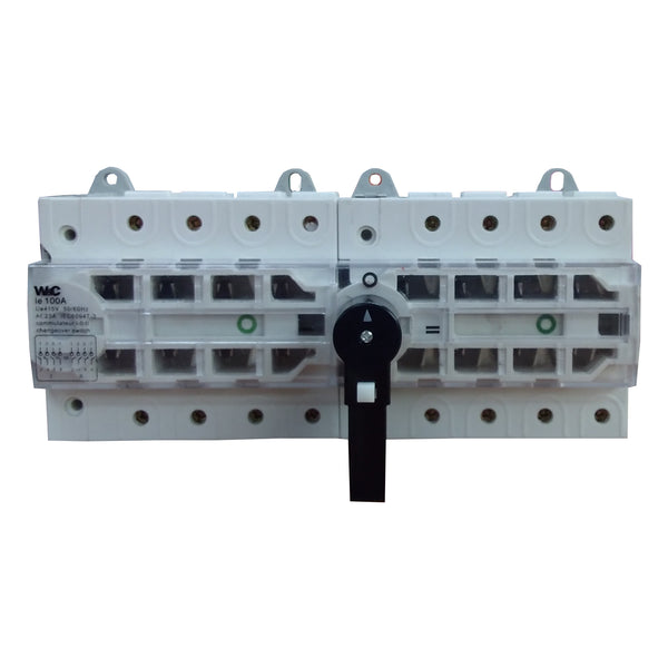 Welling & Crossley Three Phase 4 Pole Manual Transfer Switch