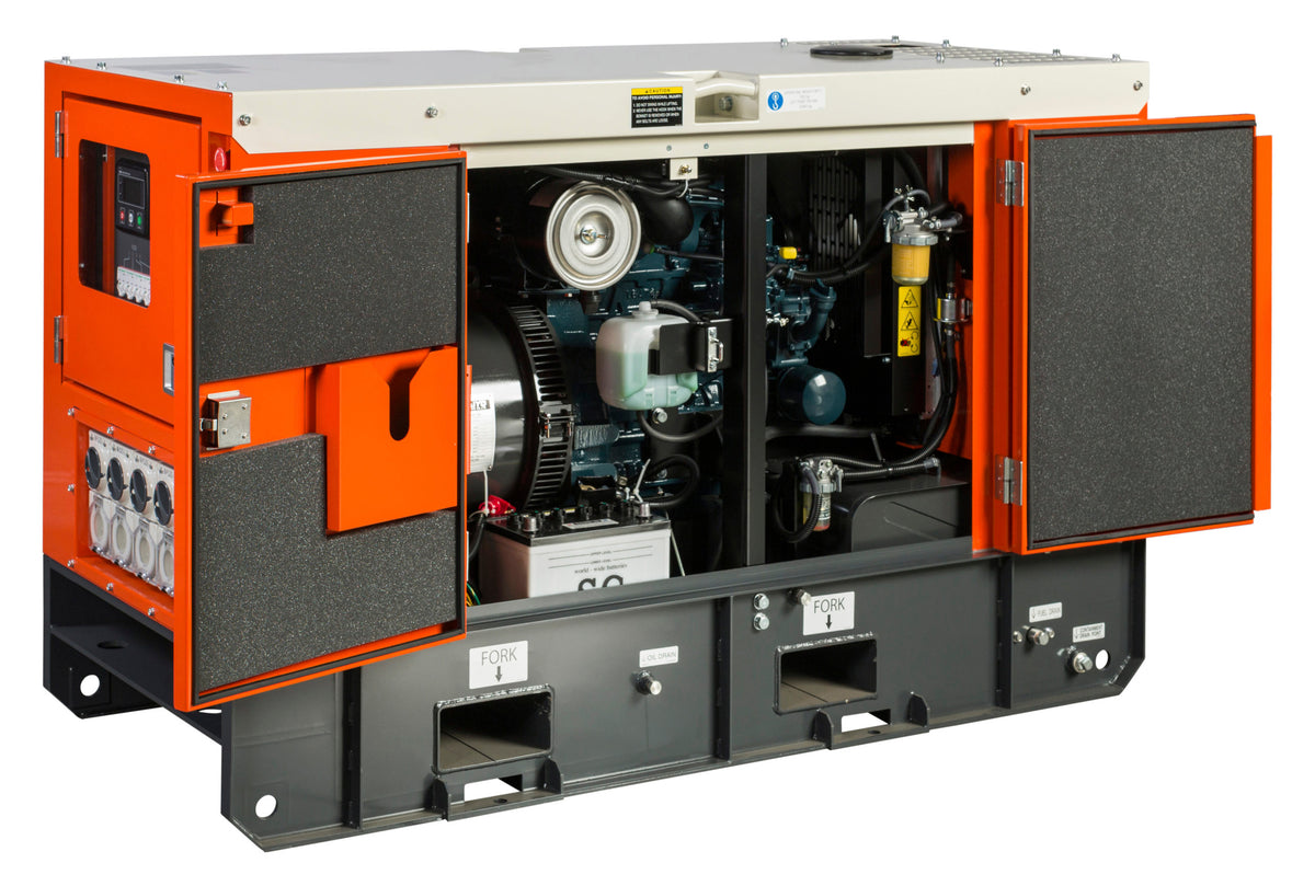 11.8kVA Kubota Diesel Generator SQ1120