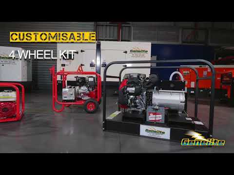 Honda powered GH portable generator range video