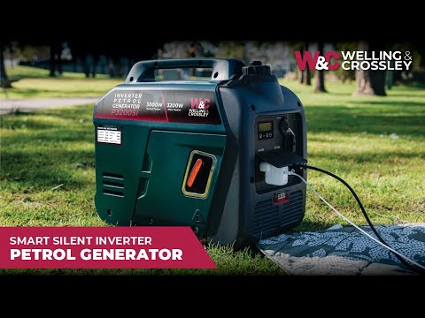 Welling & Crossley WC-P3200Si inverter generator video